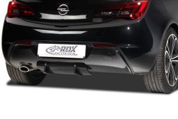 Rear diffuser Opel Astra J GTC 2011-2015 3-door hatchback PU - painted (OPE6ASRS) (1)