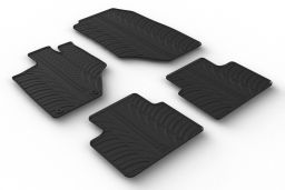 Car mats suitable for Opel Grandland II 2024-> Rubbasol rubber (OPE6GRFR) (1)