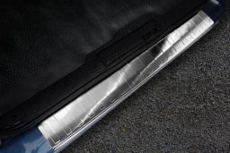 Opel Vivaro A 2006-2014 rear bumper protector stainless steel (OPE6VIBP) (1)