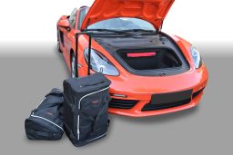 Porsche Cayman / Boxster (718) 2016-heden Car-Bags set (2WD + 4WD)