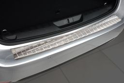 Rear bumper protector Peugeot 308 II SW 2014-> wagon stainless steel (PEU1138BP) (1)