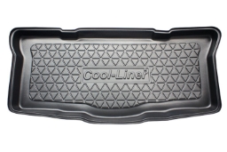 Boot mat suitable for Peugeot 107 2005-2014 3 & 5-door hatchback Cool Liner anti slip PE/TPE rubber (PEU117TM-C) (1)