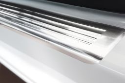 Door sill plates Peugeot 2008 II 2019-> stainless steel 4 pieces (PEU120EG) (1)