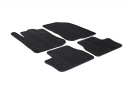 Peugeot 2008 2013-present car mats set anti-slip Rubbasol rubber (PEU120FR)
