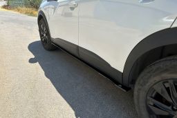 Side skirts suitable for Peugeot 2008 II 2019-present ABS - painted (PEU120MS) (1)