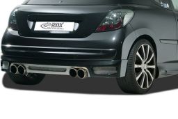 Rear skirt Peugeot 207 2006-2015 3 & 5-door hatchback PU - painted (PEU127RS) (1)