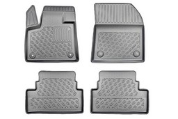 Car mats suitable for Peugeot 3008 II 2016-2023 5-door hatchback Cool Liner PE/TPE rubber (PEU130FM-C) (1)