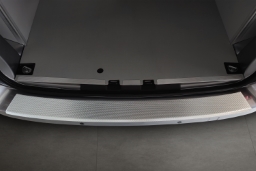 Rear bumper protector suitable for Peugeot Expert III 2016-present stainless steel - 5WL design (2)