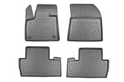 Peugeot 5008 II 2017-present Cool Liner car mat set PE/TPE rubber (PEU150FM) (1)