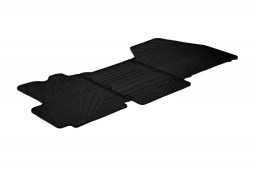 Peugeot Boxer II 2006-present car mats set anti-slip Rubbasol rubber (PEU1BOFR)