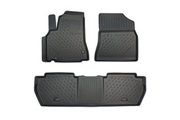 Car mats suitable for Peugeot Partner II (B9) 2008-2018   Cool Liner PE/TPE rubber (PEU1PAFM-C) (1)
