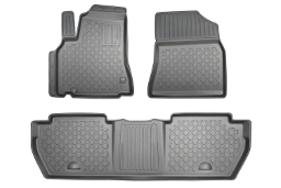 Car mats suitable for Peugeot Partner II (B9) 2008-2018 Guardliner PE/TPE rubber (PEU1PAFM-G) (1)