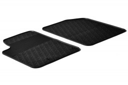 Peugeot Partner I 2002-2008 car mats set anti-slip Rubbasol rubber (PEU1PAFR)