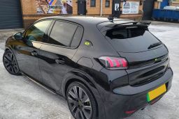 Roof spoiler suitable for Peugeot 208 II 2019-present 3 & 5-door hatchback- painted (PEU228SU) (1)