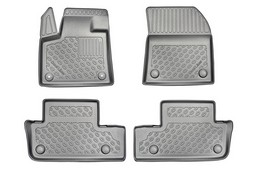 Car mats suitable for Peugeot 3008 II 2019-2023 5-door hatchback Cool Liner PE/TPE rubber (PEU230FM-C) (1)