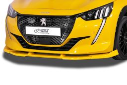Front spoiler Vario-X Peugeot 208 II 2019-present 5-door hatchback PU - painted (PEU328VX) (1)