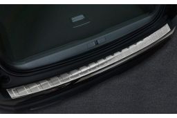 Peugeot 3008 II 2016-> 5-door hatchback rear bumper protector stainless steel (PEU330BP) (1)