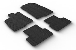 Car mats suitable for Peugeot 3008 III 2024-> Rubbasol rubber (PEU330FR) (1)