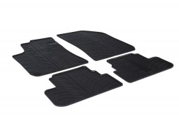 Peugeot 308 II 2013-present 5-door hatchback car mats set anti-slip Rubbasol rubber (PEU338FR)