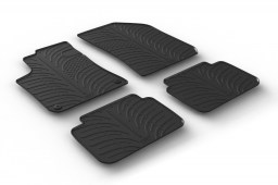 Peugeot 308 II SW 2014-present wagon car mats set anti-slip Rubbasol rubber (PEU438FR)