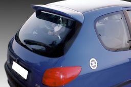 Roof spoiler suitable for Peugeot 206 1998-2012 3-door hatchback- painted (PEU526SU) (1)