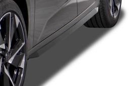 Side skirts Slim Peugeot 308 III 2021-present 5-door hatchback ABS - painted (PEU738TS) (1)