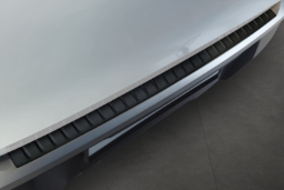 Rear bumper protector suitable for Peugeot 5008 III 2024-> stainless steel matt black (PEU750BP) (1)