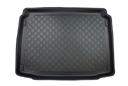 Boot mat suitable for Peugeot 308 II 2013-2021 5-door hatchback Guardliner anti slip PE/TPE rubber (PEU838TM-G) (1)