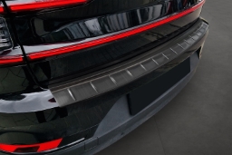 Rear bumper protector suitable for Polestar Polestar 2 2020-> stainless steel brushed anthracite (POL3P2BP) (1)