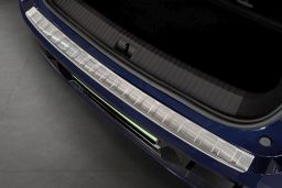Rear bumper protector Renault Mégane E-Tech 2021-> stainless steel (REN11MEBP) (1)