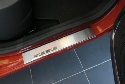 Door sill plates Renault Captur I 2013-2019 stainless steel (REN1CAEA) (1)