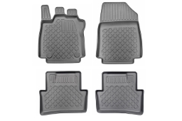 Car mats suitable for Renault Clio IV 2012-2019 5-door hatchback Guardliner PE/TPE rubber (REN1CLFM-G) (1)