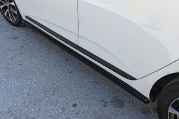 Side skirts Renault Clio V 2019-present 5-door hatchback ABS - painted (REN1CLMS) (1)