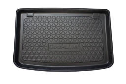Boot mat suitable for Renault Clio IV 2012-2019 5-door hatchback Cool Liner anti slip PE/TPE rubber (REN1CLTM-C) (1)