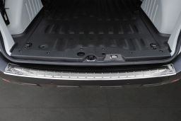 Rear bumper protector Renault Express 2021->   stainless steel (REN1EXBP) (1)