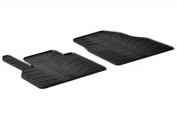 Renault Kangoo II 2008-present car mats set anti-slip Rubbasol rubber (REN1KAFR)
