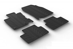 Renault Kadjar 2015-present car mats set anti-slip Rubbasol rubber (REN1KDFR)