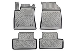 Car mats suitable for Renault Mégane IV 2016-> 5-door hatchback Cool Liner PE/TPE rubber (REN1MEFM-C) (1)