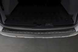 Rear bumper protector Renault Express 2021-> stainless steel anthracite (REN2EXBP) (1)
