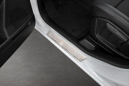 Door sill plates Renault Express 2021-> stainless steel 2 pieces (REN2EXEG) (1)