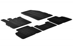 Renault Scénic III 2009-2016 car mats set anti-slip Rubbasol rubber (REN2SCFR)