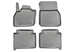 Car mats suitable for Renault Zoë 2020-> 5-door hatchback Cool Liner PE/TPE rubber (REN2ZOFM-C) (1)