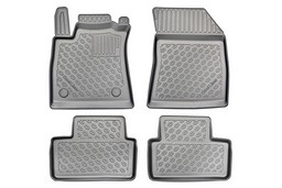 Car mats suitable for Renault Mégane IV Grand Coupé 2017-> 4-door saloon Cool Liner PE/TPE rubber (REN3MEFM-C) (1)