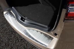 Renault Grand Scénic IV 2016-> rear bumper protector stainless steel (REN4GSBP) (1)