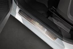 Door sill plates suitable for Renault Kangoo III 2021-> stainless steel brushed 4 pieces (REN4KAEG) (1)