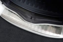 Renault Mégane IV Estate - Grandtour 2016-> wagon rear bumper protector stainless steel (REN6MEBP) (1)