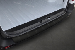Rear bumper protector suitable for Renault Master IV 2024->   stainless steel matt black (REN9MABP) (1)