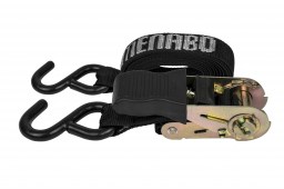 Menabo Professional S-hook ratchet belt set 330 cm (RRA2RM)