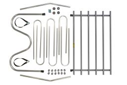 Saunders W-Tube universal dog guard - Hundegitter - hondenrek - grille pare-chien T96 (3)