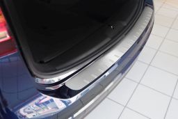 Rear bumper protector Seat Alhambra II (7N) 2010-> stainless steel (SEA12ALBA) (1)